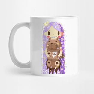 Violet Hair TRICIA Mug